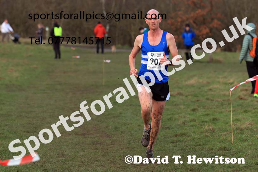 Mens 35 to 64, 2024 NEMAA Cross Country Champs., Wallsend. Photo: David T. Hewitson/Sports for All Pics